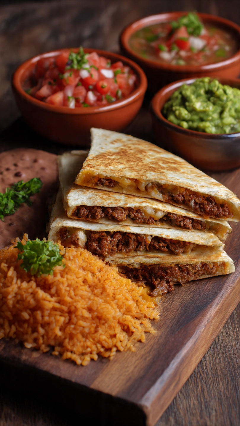Beef Quesadillas